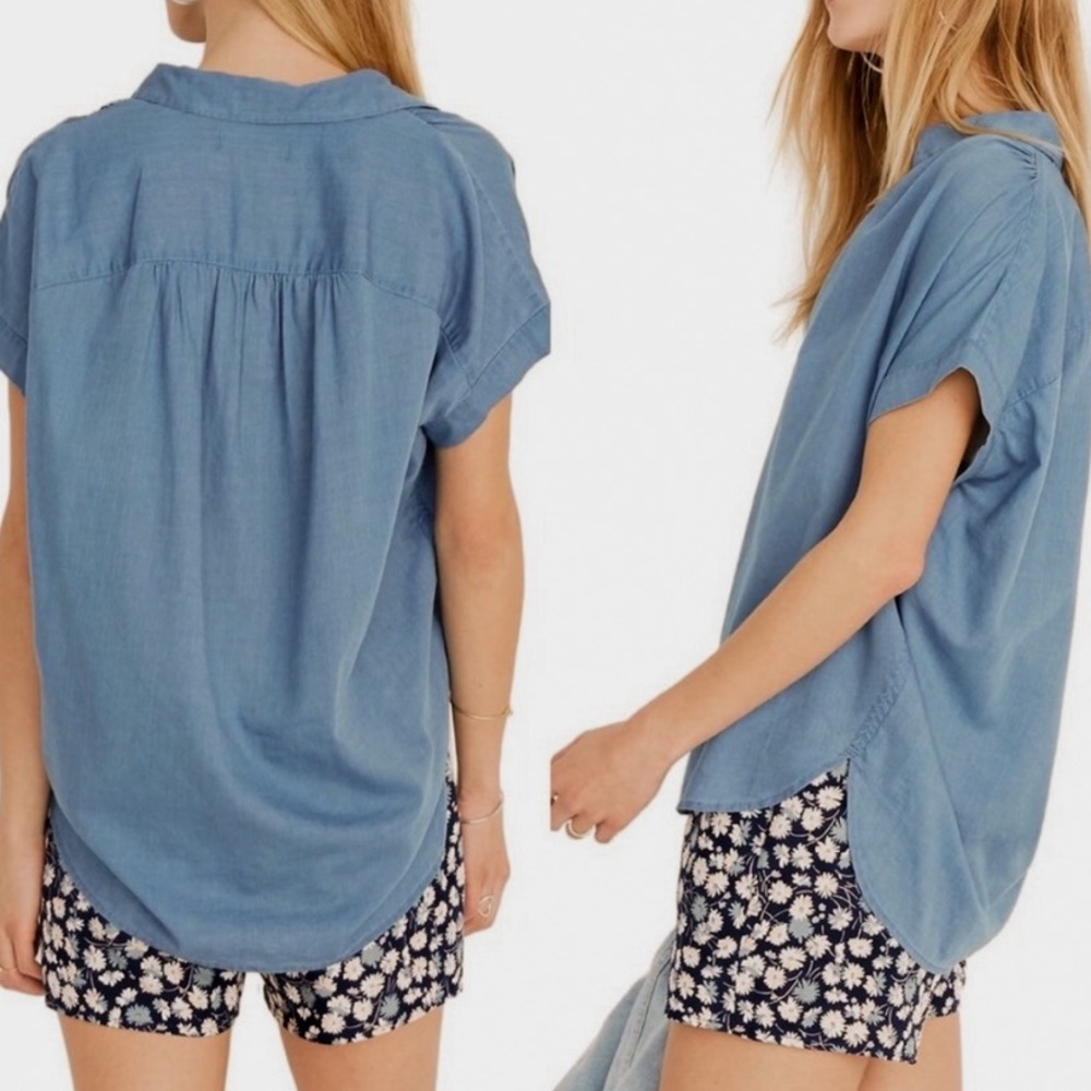 𝗗𝗢𝗡𝗔𝗧𝗘𝗗 Madewell Square Chambray Denim